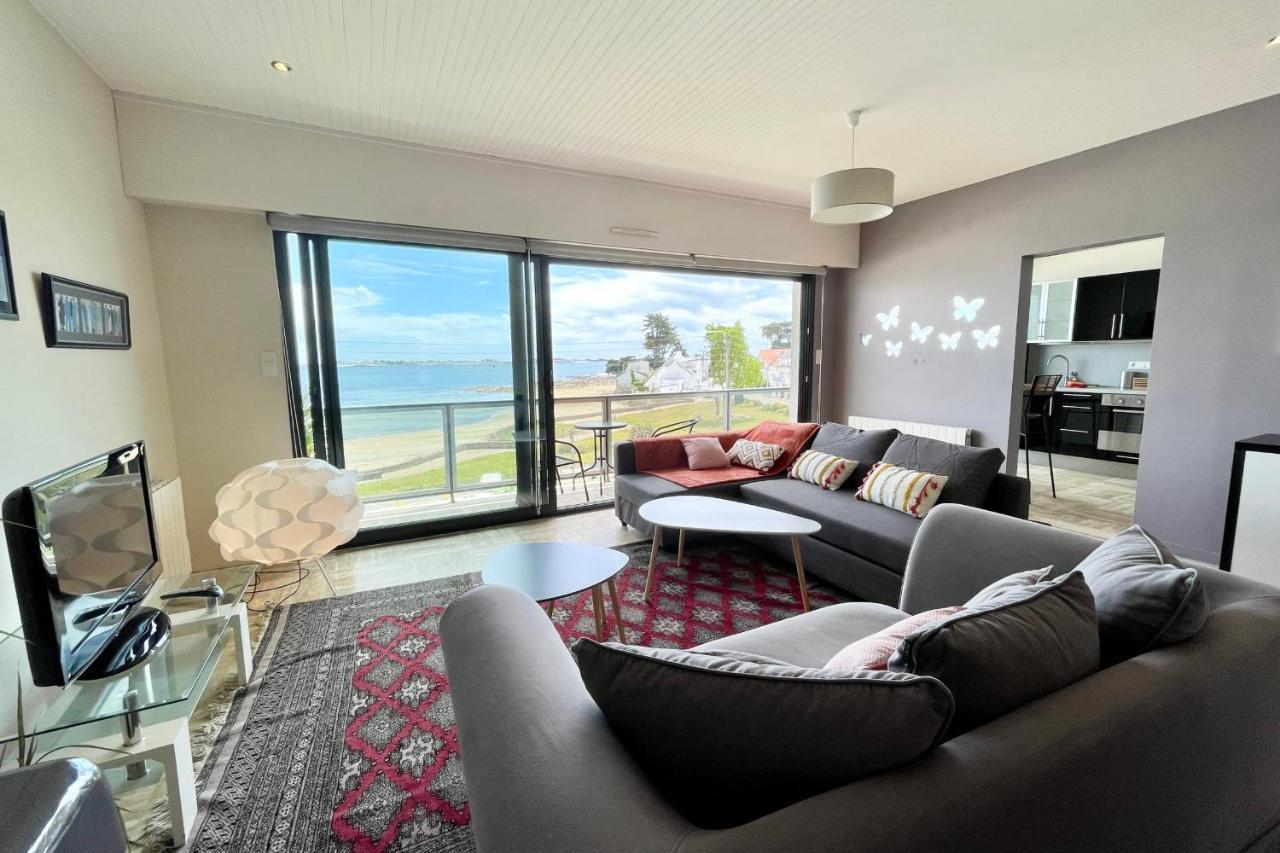 Luxury T3 Standing 2 - Vue Mer Exceptionnelle 180 Larmor-Plage Kültér fotó