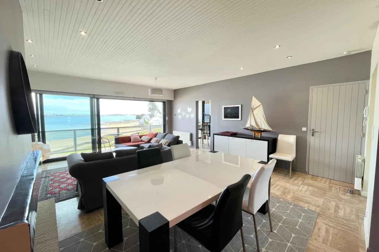 Luxury T3 Standing 2 - Vue Mer Exceptionnelle 180 Larmor-Plage Kültér fotó